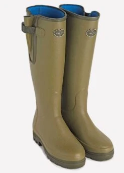 Le Chameau Ladies Vierzonord Wellingtons - Vert Vierzon -Throstlenest Store 1175 b200rdy 4