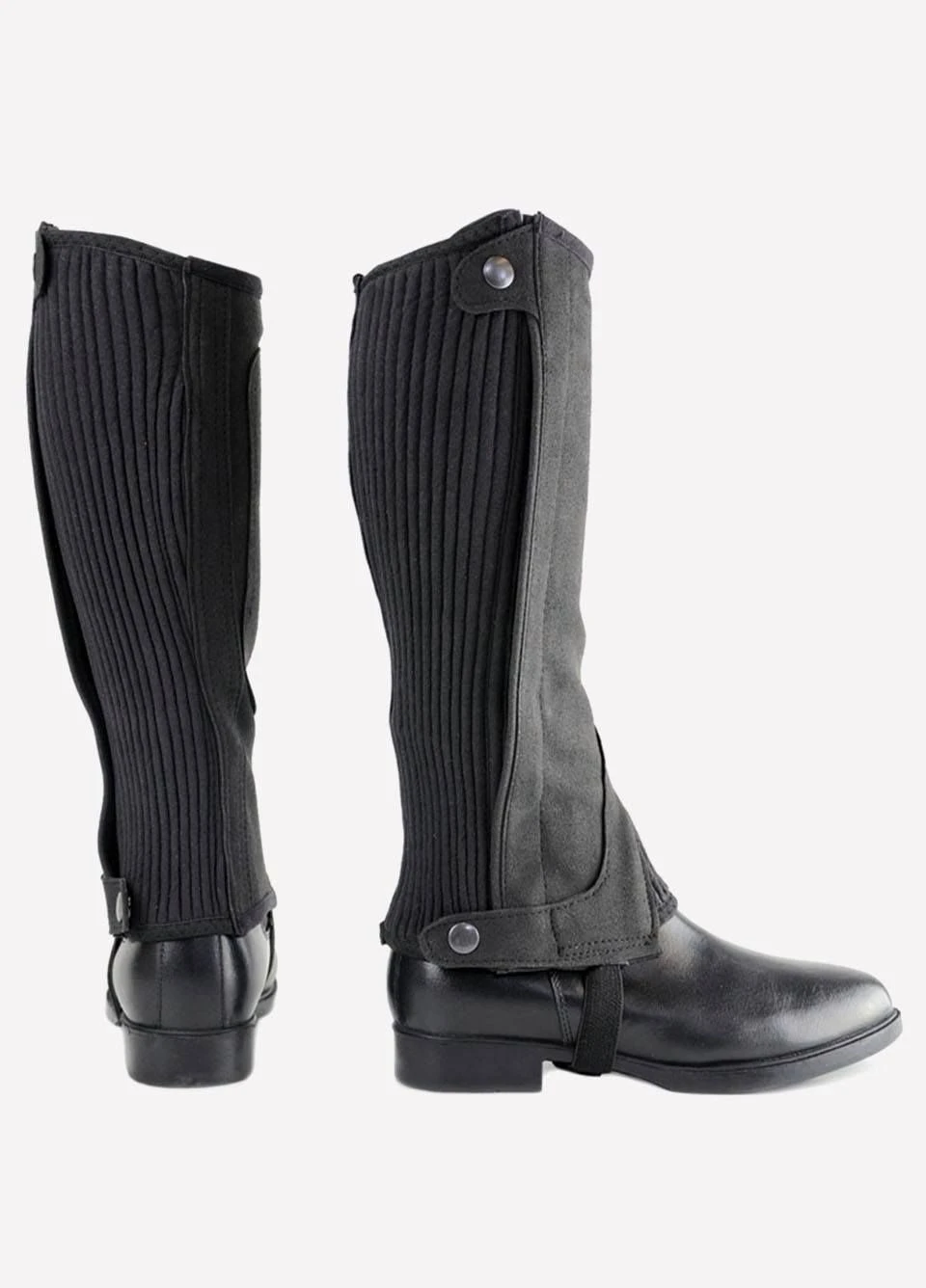 Hy Amara Junior Half Chaps - Black 1 Hy Amara Junior Half Chaps - Black