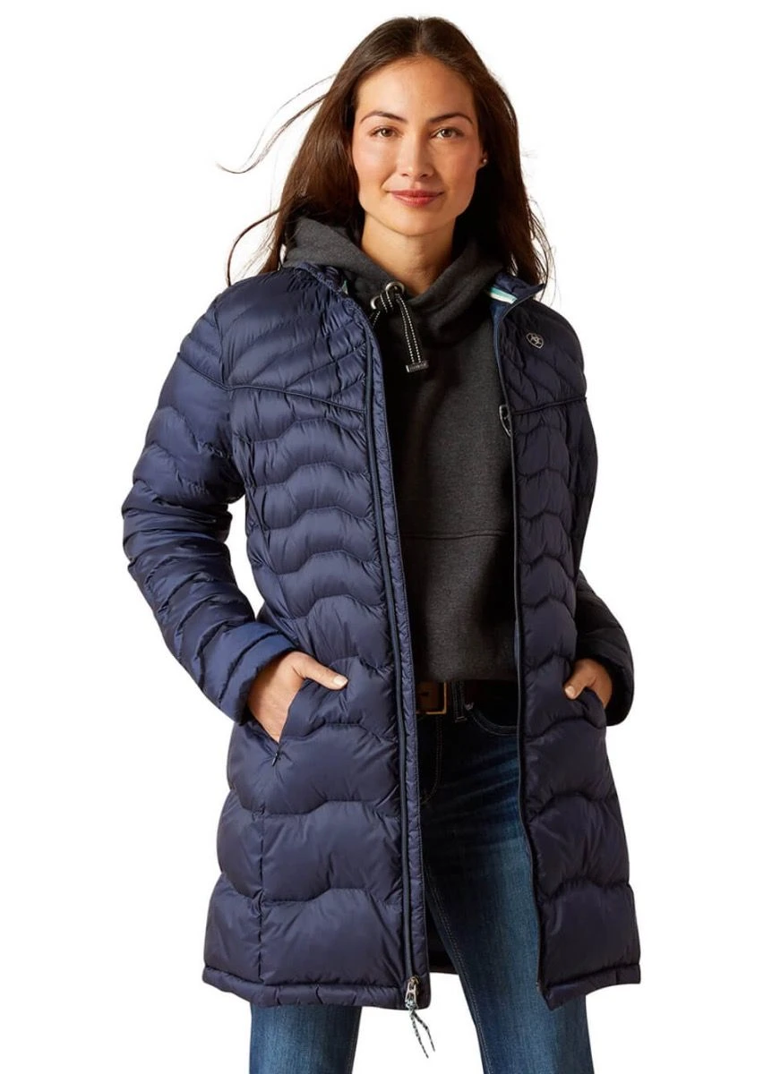 Ariat Ideal Down Coat - Navy 1 Ariat Ideal Down Coat - Navy