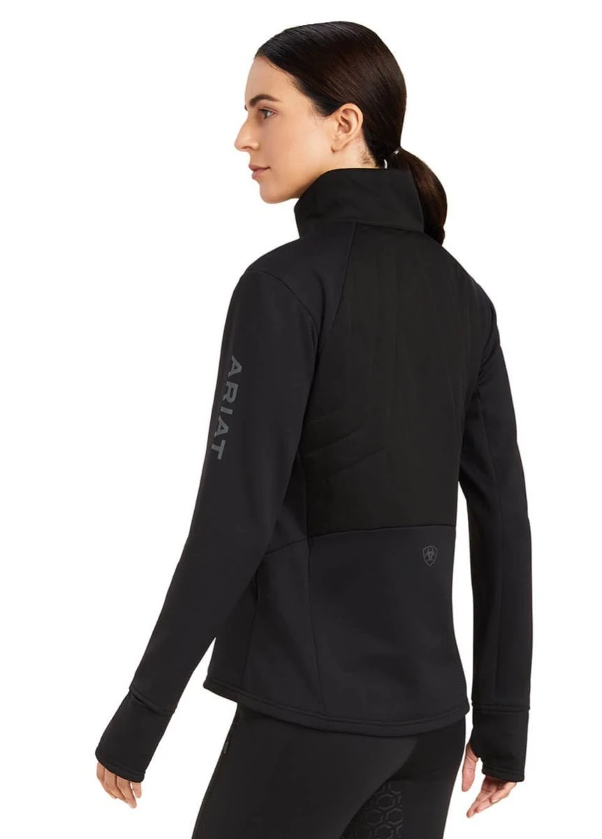 Ariat Venture 1/2 Zip Sweatshirt - Black 2 Ariat Venture 1/2 Zip Sweatshirt - Black - Image 2
