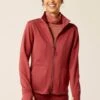 Ariat Zaphus Full Zip Sweatshirt - Burnt Russet