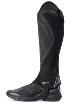 Ariat Ascent Half Chaps - Black -Throstlenest Store ariatascentchapblack3rdy