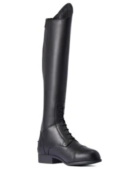 Ariat Heritage Contour II Waterproof Insulated Tall Riding Boot - Black -Throstlenest Store ariatcontourblack3rdy