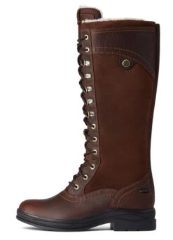 Ariat Wythburn Tall Waterproof Boot - Dark Brown -Throstlenest Store ariatwythburnbrown4rdy