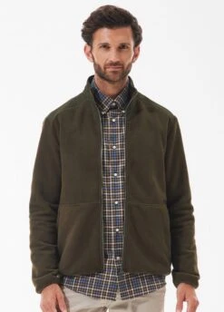 Barbour Mens Country Fleece Jacket - Olive 6 Barbour Mens Country Fleece Jacket - Olive -Throstlenest Store barbour country fleece jacket olive 3rdy