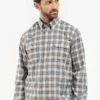 Barbour Eastwood Thermo Weave Shirt - Stone