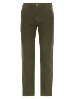 Barbour Moleskin Tailored Trousers - Dark Olive -Throstlenest Store barbour moleskin olive 3rdy