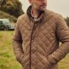 Barbour Shoveler Waterproof Quilted Jacket - Olive