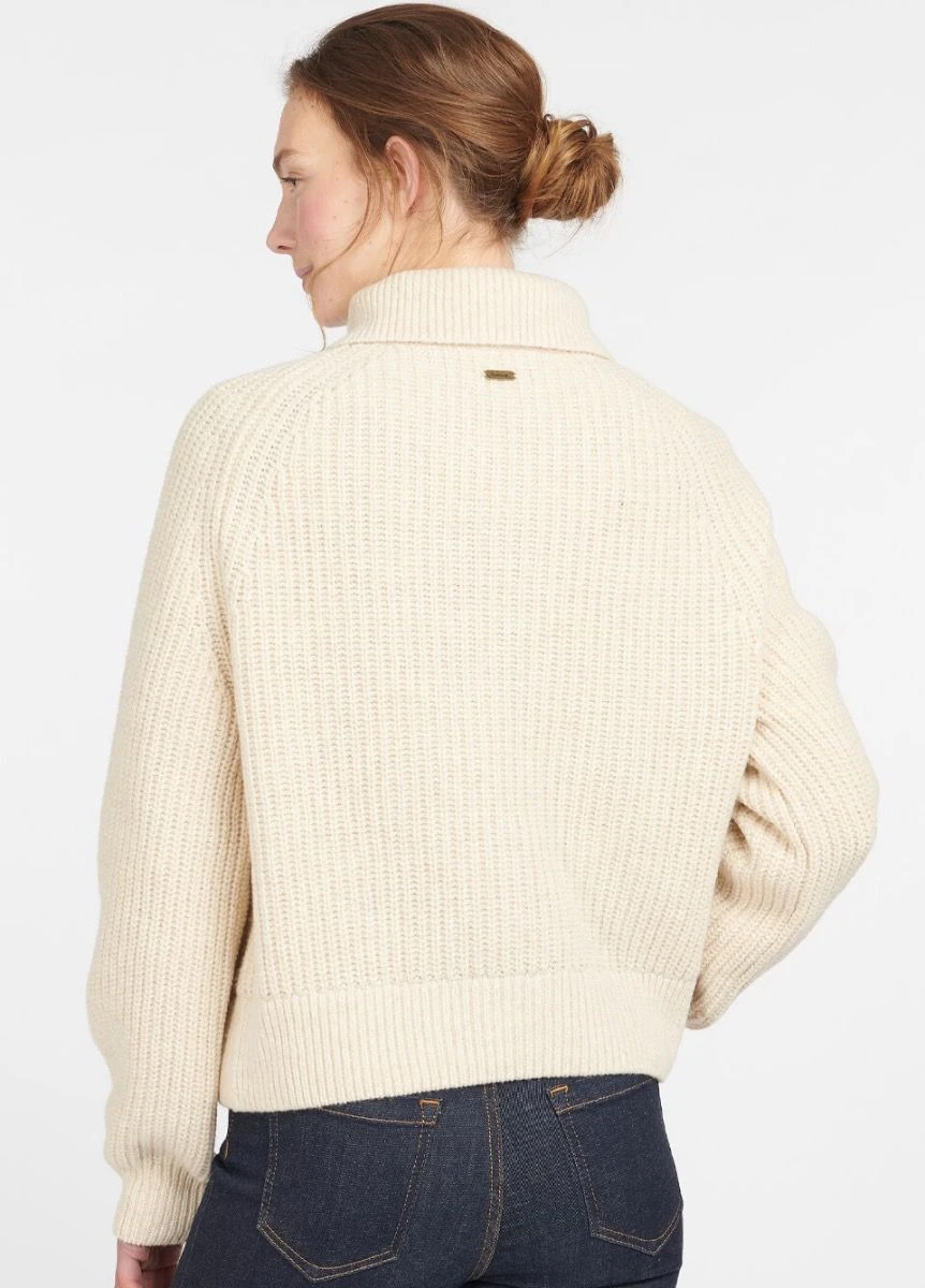 Barbour Stanton Knit - Oatmeal 2 Barbour Stanton Knit - Oatmeal - Image 2