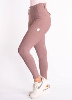 Blackfort Equestrian Riding Breggings - Mocha/Rose Gold