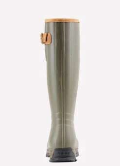 Ariat Ladies Burford Insulated Wellingtons - Olive Green 6 Ariat Ladies Burford Insulated Wellingtons - Olive Green -Throstlenest Store burfordrearldsrdy