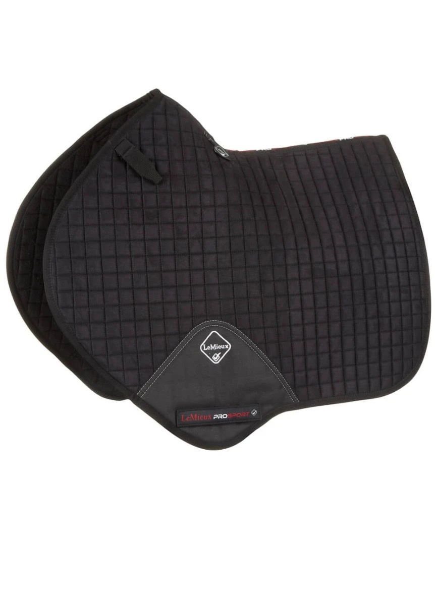 LeMieux Suede CC Square - Black 1 LeMieux Suede CC Square - Black