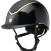 Charles Owen EQx Kylo MIPS Glossy & Sparkly Hat - Black/Rose Gold
