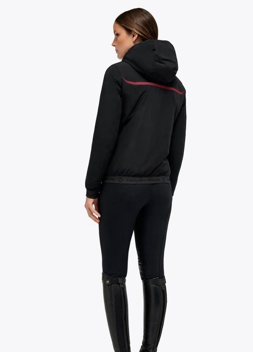 Cavalleria Toscana Academy Bomber Jacket - Black 3 Cavalleria Toscana Academy Bomber Jacket - Black - Image 3