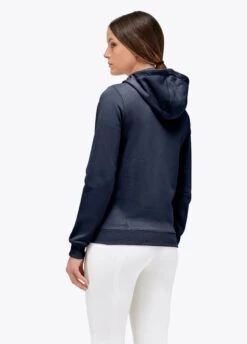 Cavalleria Toscana Emblem Hoodie - Atlantic Blue -Throstlenest Store ct emblem hoodie 7j00 3rdy