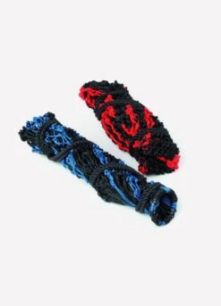 Shires Large Deluxe Haynet - Red/Black