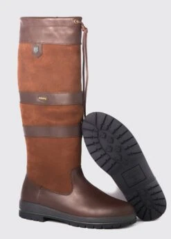 Dubarry Womens Galway Boots Slim Fit - Walnut -Throstlenest Store dubarry galway slimfit walnut 3rdy