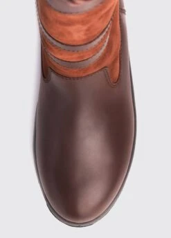 Dubarry Womens Galway Boots Slim Fit - Walnut -Throstlenest Store dubarry galway slimfit walnut 6rdy