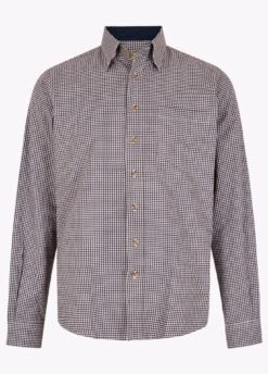 Dubarry Shrewsbury Shirt - Navy Multi -Throstlenest Store dubarry shrewsbury navy 3rdy