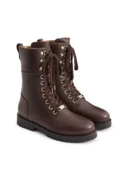Fairfax & Favor Anglesey Leather Boot - Mahogany -Throstlenest Store ff anglesey leather mahogany 3rdy