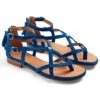 Fairfax & Favor Brancaster Sandal - Porto Blue
