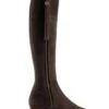 Fairfax & Favor Heeled Regina Narrow Fit Suede Boot - Chocolate