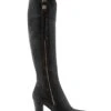 Fairfax & Favor High Heeled Regina Suede Boot - Black