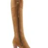 Fairfax & Favor High Heeled Regina Narrow Fit Suede Boot - Tan