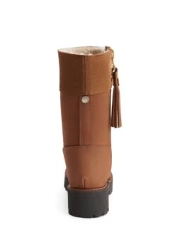 Fairfax & Favor Paris Shearling Lined Boot - Cognac -Throstlenest Store ff paris cognac 4rdy