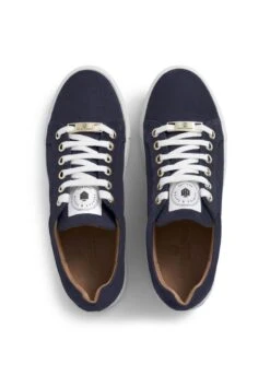 Fairfax & Favor Richmond Trainer - Navy Suede -Throstlenest Store ff richmond trainer navy 3rdy