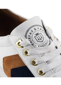 Fairfax & Favor Alexandra Trainer - White 10 Fairfax & Favor Alexandra Trainer - White -Throstlenest Store ffalexandra4rdy