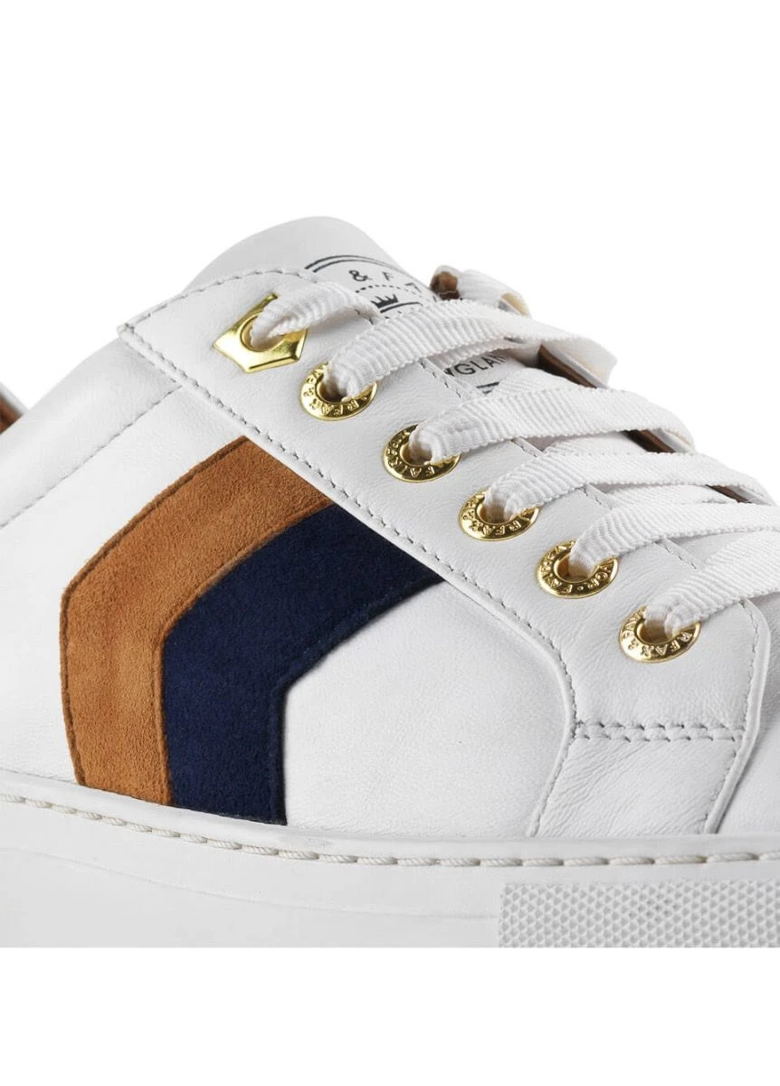 Fairfax & Favor Alexandra Trainer - White 6 Fairfax & Favor Alexandra Trainer - White - Image 6