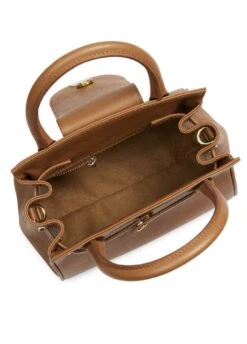 Fairfax & Favor Mini Windsor Leather Handbag - Tan -Throstlenest Store ffminiwindsortan6rdy