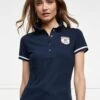 Holland Cooper Classic Polo Shirt - Ink Navy
