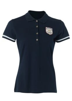 Holland Cooper Classic Polo Shirt - Ink Navy 5 Holland Cooper Classic Polo Shirt - Ink Navy -Throstlenest Store hc classic polo ink navy 3rdy