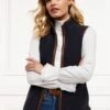 Holland Cooper Country Fleece Gilet - Ink Navy