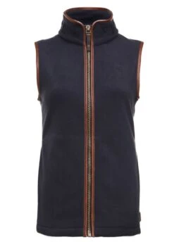 Holland Cooper Country Fleece Gilet - Ink Navy -Throstlenest Store hc country fleece ink navy 3rdy