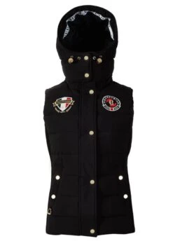 Holland Cooper Team Gilet - Black 5 Holland Cooper Team Gilet - Black -Throstlenest Store hc team gilet black 3rdy