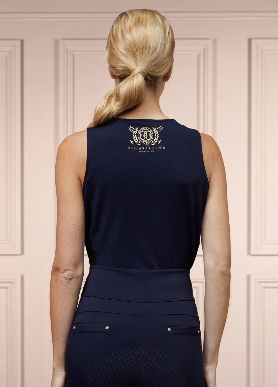 Holland Cooper Training Vest - Ink Navy 2 Holland Cooper Training Vest - Ink Navy - Image 2