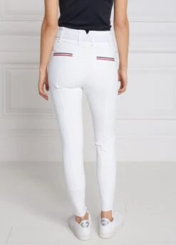 Holland Cooper Hickstead Breeches - White -Throstlenest Store hchicksteadwhite5rdy