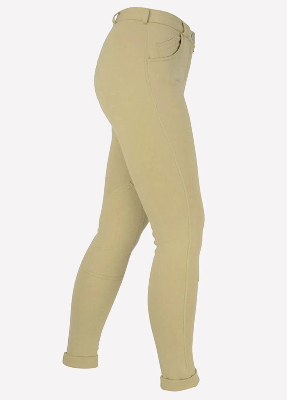 Burton Ladies HyPERFORMANCE Jodhpurs - Beige 2 Burton Ladies HyPERFORMANCE Jodhpurs - Beige - Image 2