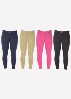 Burton Ladies HyPERFORMANCE Jodhpurs - Beige 7 Burton Ladies HyPERFORMANCE Jodhpurs - Beige -Throstlenest Store hiperofrmbreeches