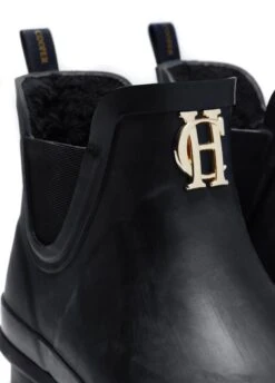 Holland Cooper Rubber Chelsea Boot - Black -Throstlenest Store holland cooper rubber boot black 4rdy