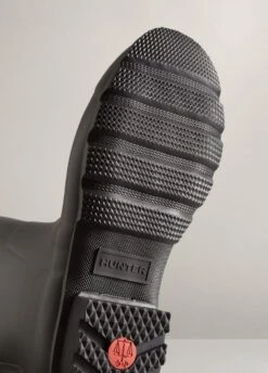 Hunter Mens Original Tall Wellington Boots - Black -Throstlenest Store huntermenstallblack4rdy