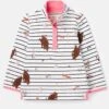 Joules Childrens Gruffalo Saunton Sweatshirt - White Stripe