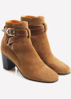 Fairfax & Favor Ladies Kensington Ankle Boots - Tan