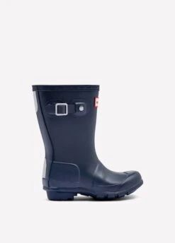 Childs Hunter Wellingtons - Navy -Throstlenest Store kidsorignvyrdy 1