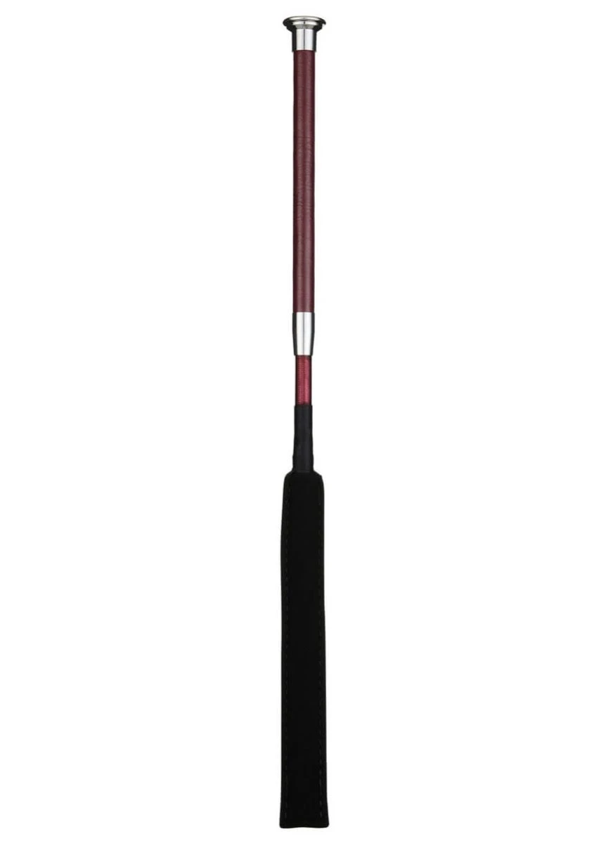 LeMieux Rhone Pro Baton Whip - Burgundy 1 LeMieux Rhone Pro Baton Whip - Burgundy