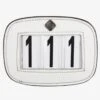 LeMieux Saddle Number Holder - White