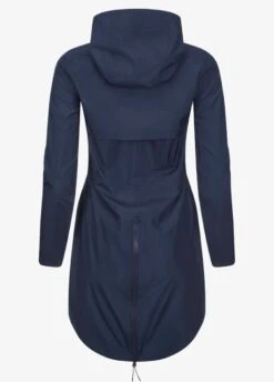 LeMieux Grace Long Rain Jacket - Navy -Throstlenest Store lm grace navy 4rdy